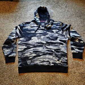 Most Official Seven Artic Winter Camouflage Thick Chunky Streetwear Hoodie 3XL